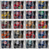 Load image into Gallery viewer, 32 Ice Hockey Teams RIDE or DIE Tumbler Wrap Bundle JPG
