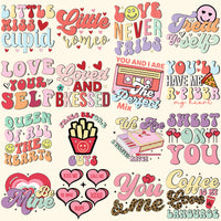 Load image into Gallery viewer, 46 Big Retro Valentine Designs Bundle Png
