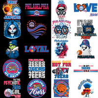 Load image into Gallery viewer, 46 Philadelphia 76ers Basketball Designs Bundle PNG
