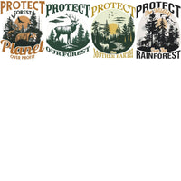 Load image into Gallery viewer, 15 Forest Lovers Designs Bundle PNG
