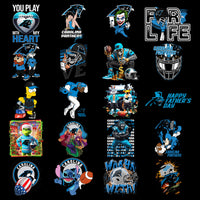 Load image into Gallery viewer, 47 Carolina Panthers V3 Football Designs Bundle PNG

