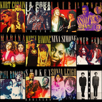 Load image into Gallery viewer, 35 Music Popular Stars Homage Designs Bundle PNG
