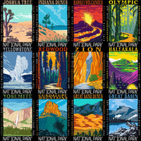 Load image into Gallery viewer, 99 USA National Parks Streetwear Designs Bundle PNG
