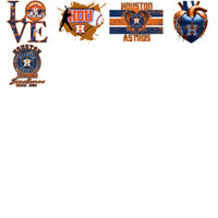 Load image into Gallery viewer, 63 Houston Astros Baseball Designs Bundle PNG
