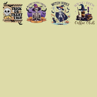 Load image into Gallery viewer, 19 Funny Skelton Halloween Designs Bundle PNG
