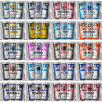 Load image into Gallery viewer, 40 Football Teams Bud V1 Tumbler Wrap Bundle JPG

