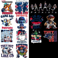 Load image into Gallery viewer, 60 Mega Football Team New England Patriots Mixed V2 Designs Bundle PNG
