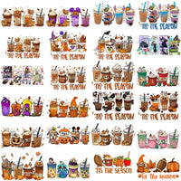 Load image into Gallery viewer, 200 Drinks &amp; Coffee Popculture Halloween Designs Bundle PNG

