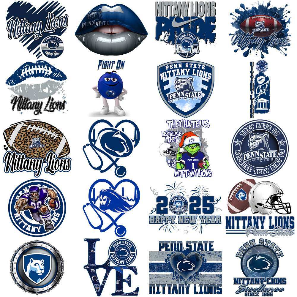 86 Penn State Nittany Lions Designs Bundle PNG