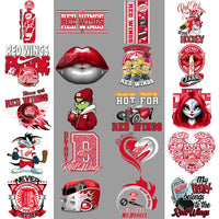 Load image into Gallery viewer, 36 Detroit Red Wings Ice Hockey Designs Bundle PNG
