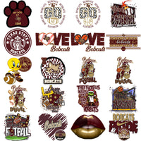 Load image into Gallery viewer, 82 Texas State Bobcats Designs Bundle PNG
