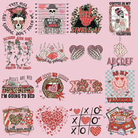 Load image into Gallery viewer, 46 Big Retro Valentine Designs Bundle Png
