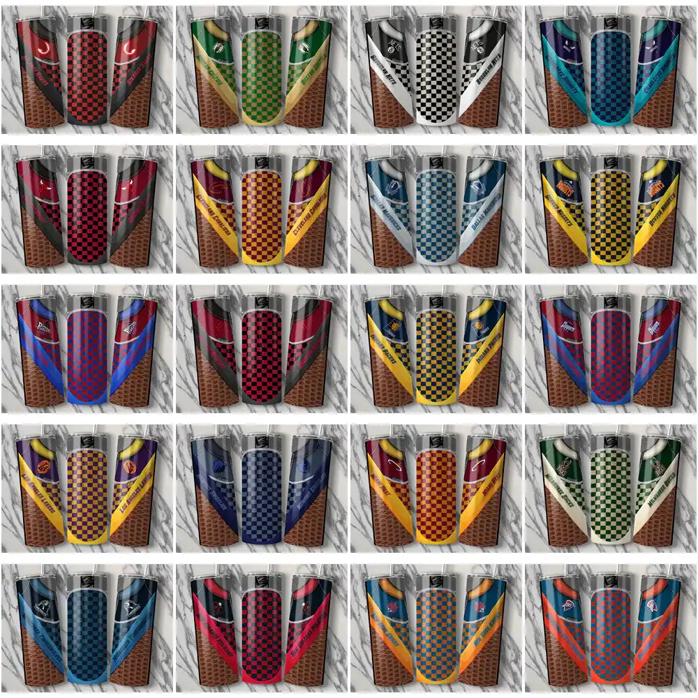 30 Basketball Teams Vans Classic Tumbler Wrap Bundle JPG