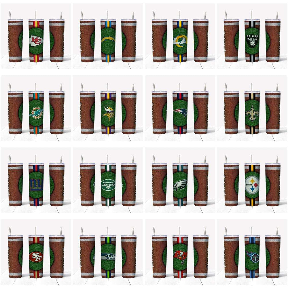 33 Football Sport Tumbler Wrap Designs Bundle JPG