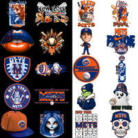 Load image into Gallery viewer, 64 New York Mets Baseball Designs Bundle PNG
