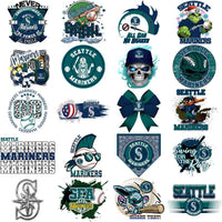 Load image into Gallery viewer, 62 Seattle Mariners Baseball Designs Bundle PNG
