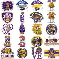 Load image into Gallery viewer, 114 LSU Tigers Designs Bundle PNG
