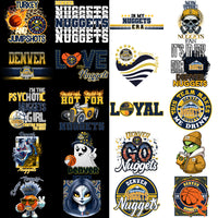 Load image into Gallery viewer, 56 Denver Nuggets Basketball Designs Bundle PNG
