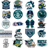 Load image into Gallery viewer, 62 Seattle Mariners Baseball Designs Bundle PNG
