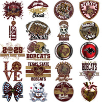 Load image into Gallery viewer, 82 Texas State Bobcats Designs Bundle PNG
