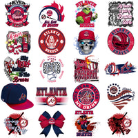 Load image into Gallery viewer, 66 Atlanta Braves Baseball Designs Bundle PNG
