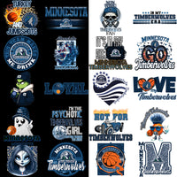 Load image into Gallery viewer, 55 Minnesota Timberwolves Basketball Designs Bundle PNG
