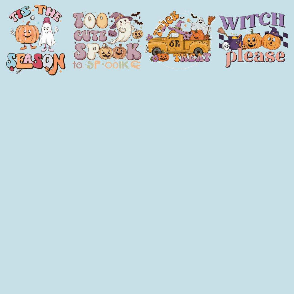 19 Groovy Halloween Designs Bundle PNG