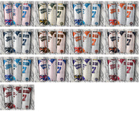 Load image into Gallery viewer, 33 Football Teams Team Button-Up Jersey Tumbler Wrap Bundle JPG

