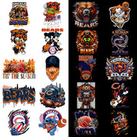 Load image into Gallery viewer, 49 Chicago Bears V4 Football Designs Bundle PNG
