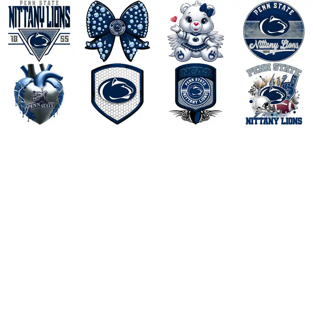 86 Penn State Nittany Lions Designs Bundle PNG