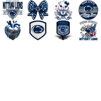 Load image into Gallery viewer, 86 Penn State Nittany Lions Designs Bundle PNG
