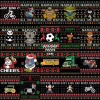 Load image into Gallery viewer, 200 Mixed Ugly Sweater Christmas Designs Bundle PNG

