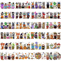 Load image into Gallery viewer, 200 Drinks &amp; Coffee Popculture Halloween Designs Bundle PNG
