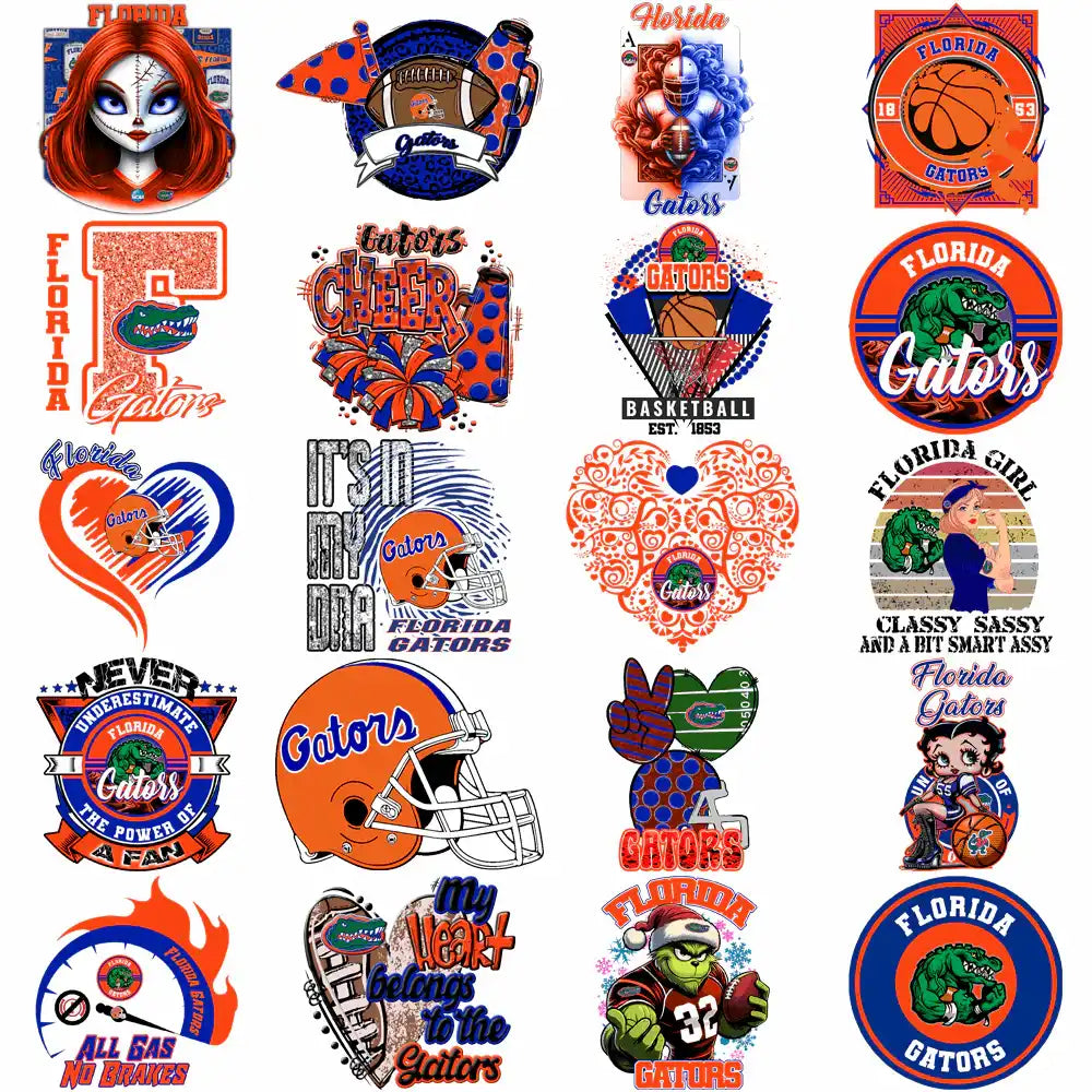 98 Florida Gators Designs Bundle PNG