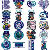 Load image into Gallery viewer, 56 Charlotte Hornets Basketball Designs Bundle PNG
