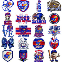 Load image into Gallery viewer, 77 Kansas Jayhawks Designs Bundle PNG
