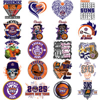 Load image into Gallery viewer, 48 Phoenix Suns Basketball Designs Bundle PNG

