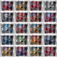 Load image into Gallery viewer, 30 Basketball Teams Ride or Die Tumbler Wrap Bundle JPG
