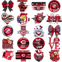 Load image into Gallery viewer, 60 Cincinnati Reds Baseball Designs Bundle PNG
