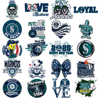 Load image into Gallery viewer, 62 Seattle Mariners Baseball Designs Bundle PNG
