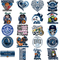 Load image into Gallery viewer, 55 Minnesota Timberwolves Basketball Designs Bundle PNG
