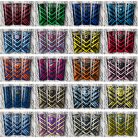 Load image into Gallery viewer, 30 Soccer USA Teams Glitter Stripe Tumbler Wrap Bundle JPG
