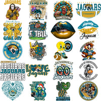 Load image into Gallery viewer, 49 Jacksonville Jaguars V4 Football Designs Bundle PNG
