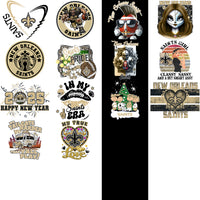 Load image into Gallery viewer, 50 New Orleans Saints V4 Football Designs Bundle PNG
