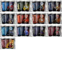 Load image into Gallery viewer, 33 Football Teams Starbucks Tumbler Tumbler Wrap Bundle JPG
