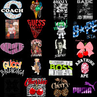 Load image into Gallery viewer, 180 Popular Brand Mix Designs Bundle PNG
