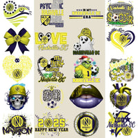 Load image into Gallery viewer, 21 Nashville SC Soccer Designs Bundle PNG
