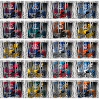 Load image into Gallery viewer, 30 Baseball Teams Ride or Die Tumbler Wrap Bundle JPG
