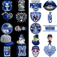 Load image into Gallery viewer, 58 New York Yankees Baseball Designs Bundle PNG

