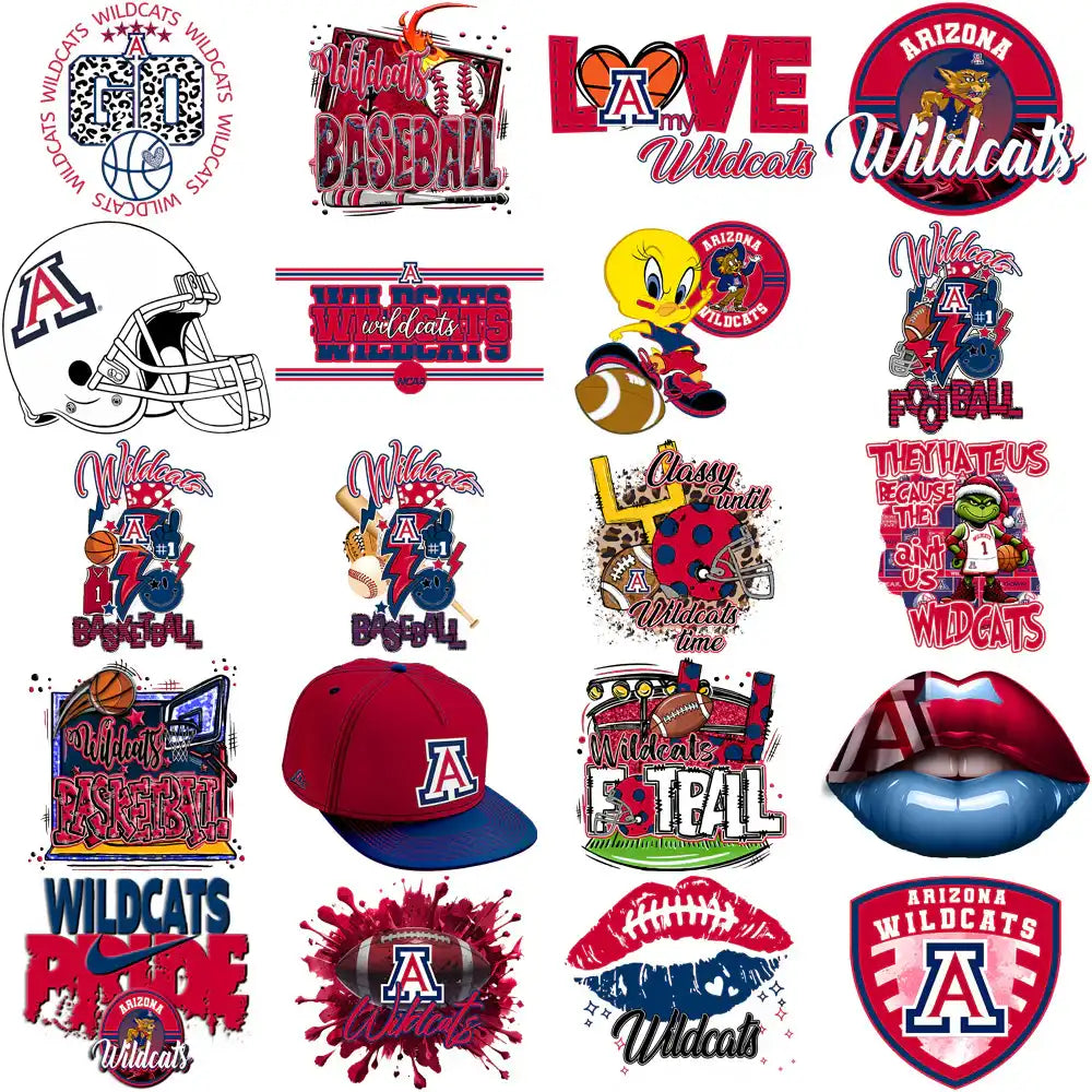 77 Arizona Wildcats Designs Bundle PNG